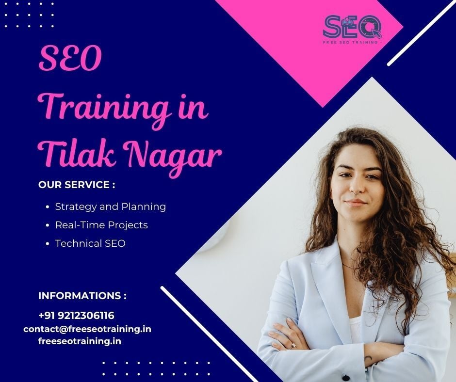 Seo Training Certification Tilak Nagar